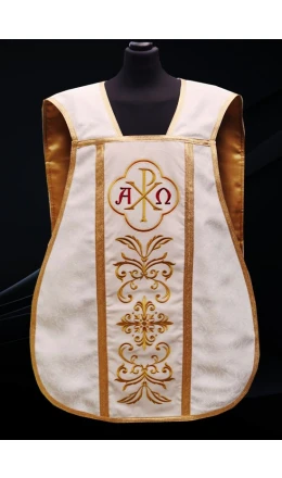 Ornat rzymski ecru