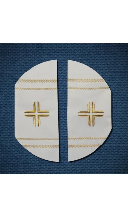 Stuła ecru z mereżką