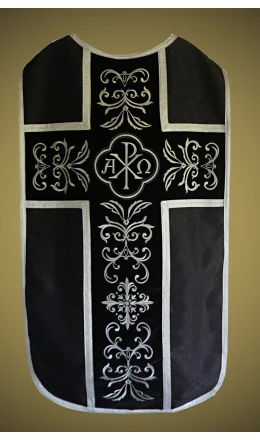 Ornat rzymski czarny
