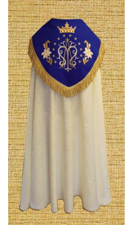 Kapa Maryjna haftowana