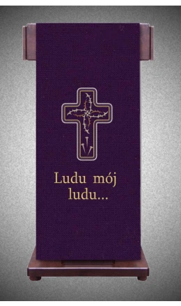 Lektorium z krzyżem i cierniami