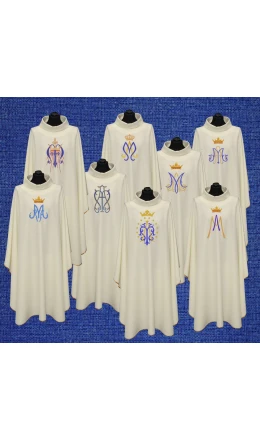 Ornat Maryjny z monogramem "M"