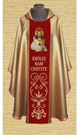 Ornat  "Chrystus Król"