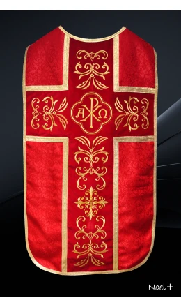 Ornat rzymski czerwony